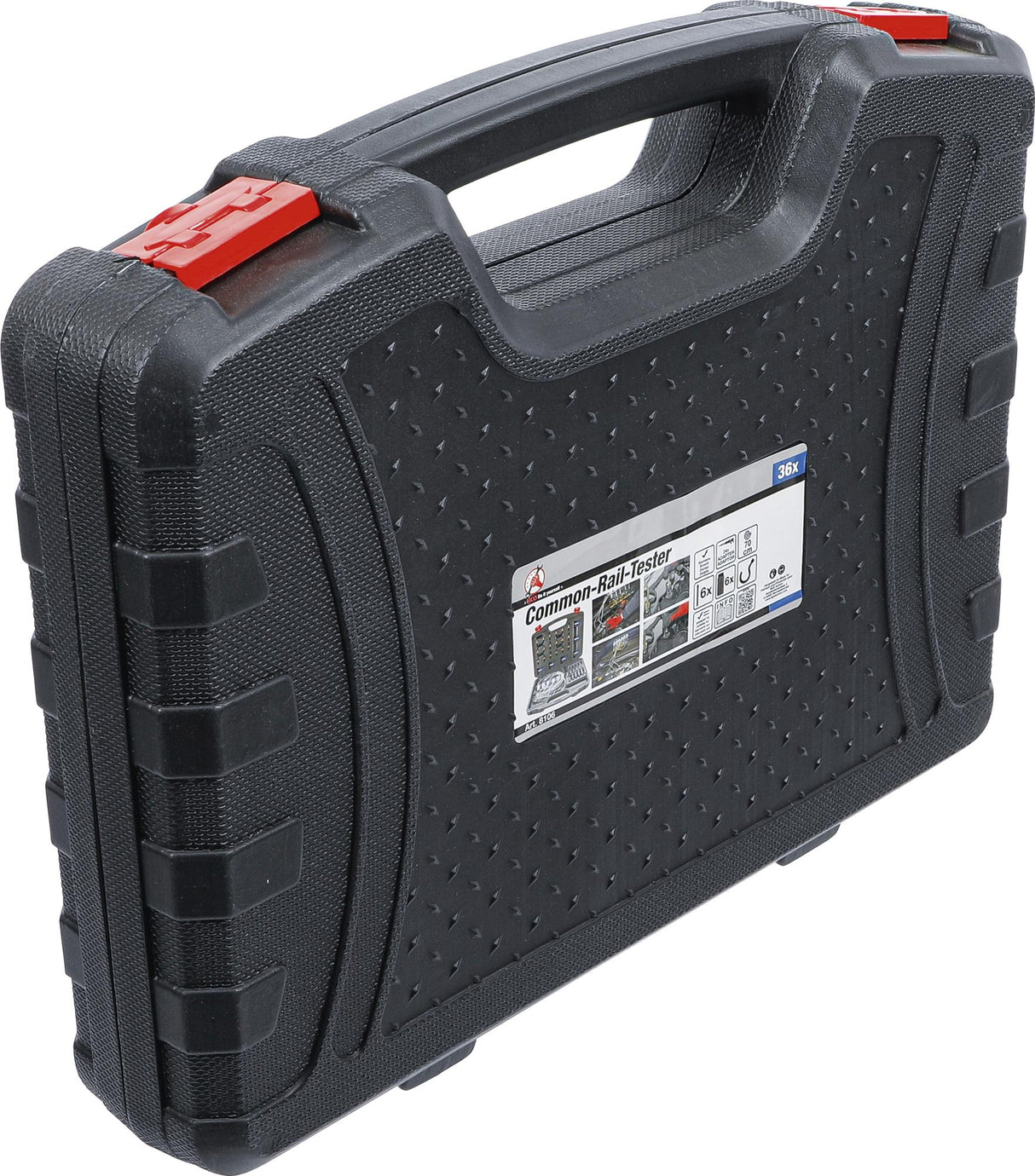 Common rail diagnostinis perpylimo rinkinys | su 24 adapteriais (8106)