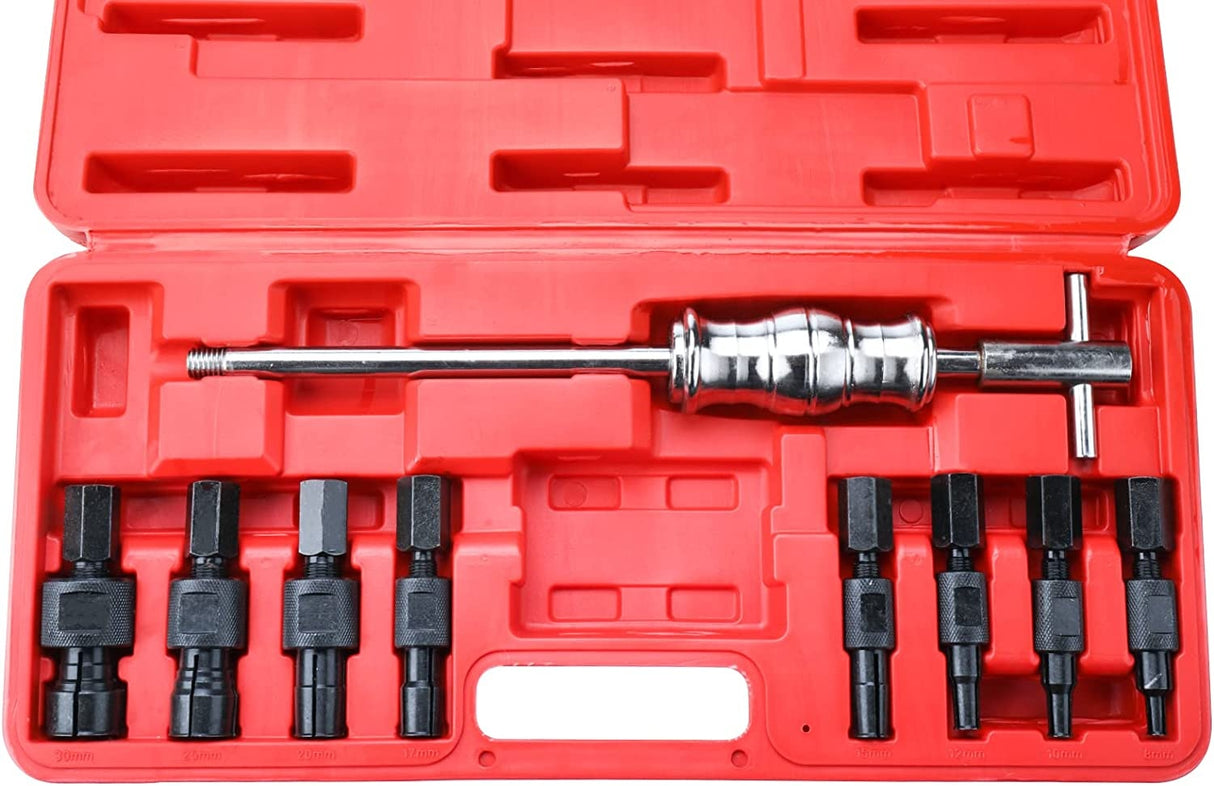 Vidinių nuėmėjų rinkinys su atbuliniu plaktuku | 8-32 mm | 9 vnt. (SK1014)