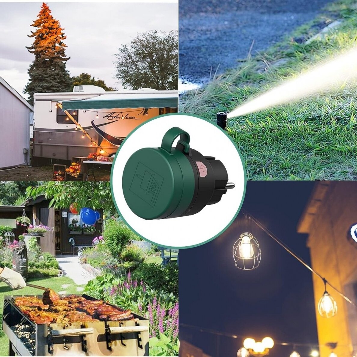 Nuotoliu valdoma rozetė | su distanciniu valdymu (RSC3)