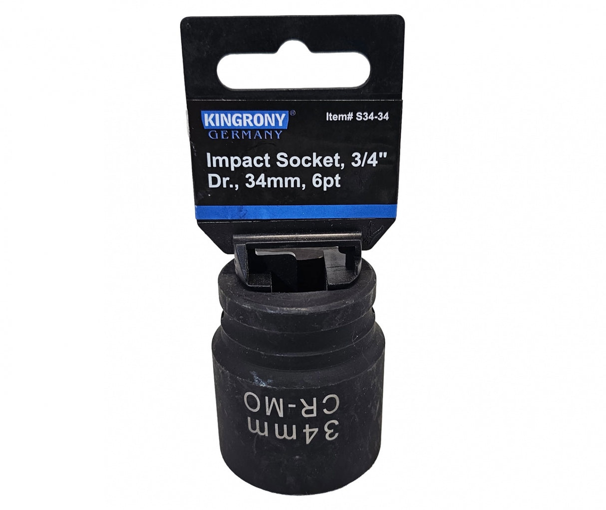 Galvutė smūginė šešiakampė | 20 mm (3/4") | 34 mm (S34-34)