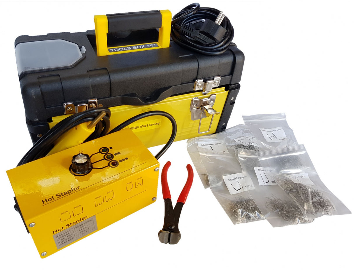 Plastiko remonto sistema / prietaisas | + 600 vnt kniedžių (HS008)