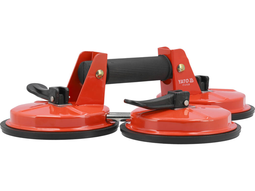 Stiklo kėliklis trigubas | prisiurbtukas | 3 x Ø 150 mm (YT-37239)