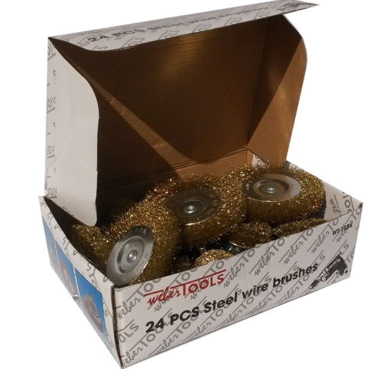 Vielinių šepečių rinkinys | 24 vnt. (V1324)