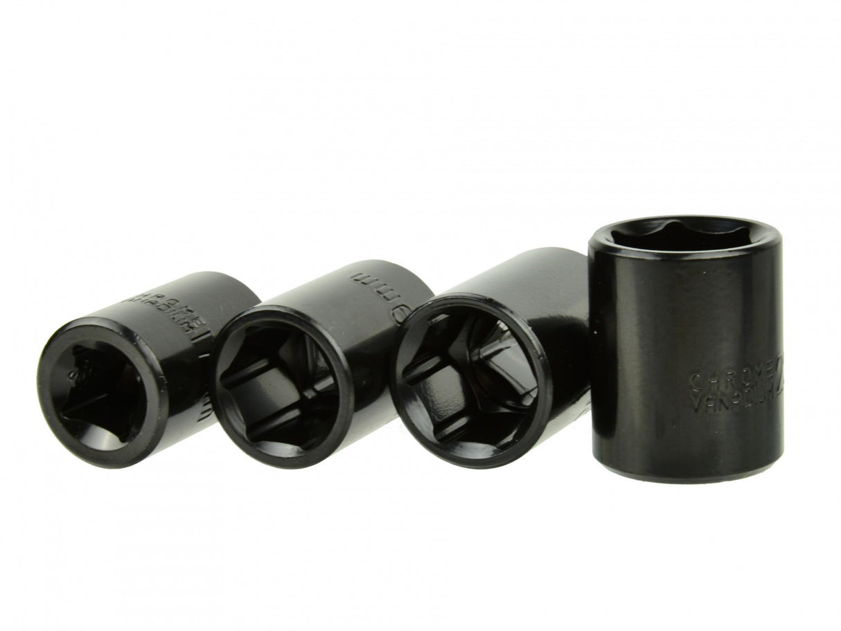 Elektrinis smūginis veržliaraktis su rinkiniu | 12,5 mm (1/2") | LCD displėjus | 2000W (81052G)