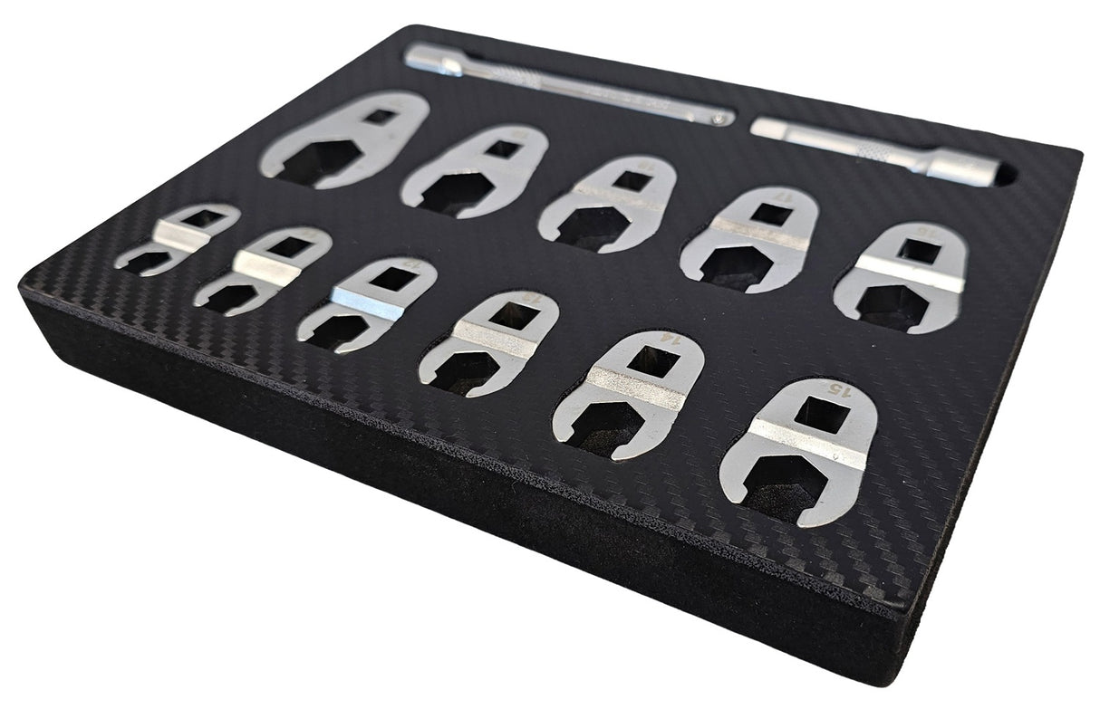 Šoninių raktų rinkinys | 10 mm (3/8") | 10 - 22 mm | 13 vnt. (SK82913S)