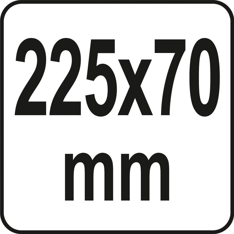 Pistoletas hermetikui | sustiprintas | 225 X 70 mm (YT-67560)