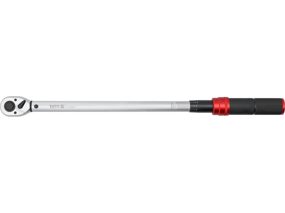 Dinamometrinis raktas | 12.5 mm (1/2") | 60 - 330 Nm (YT-07677)