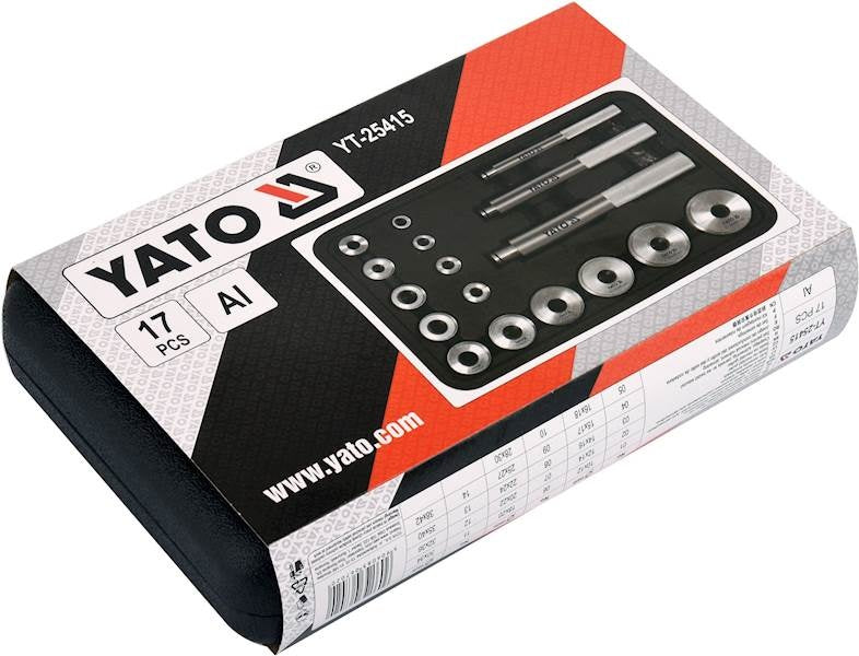 Guolių dreifo rinkinys | 17 vnt. (YT-25415)