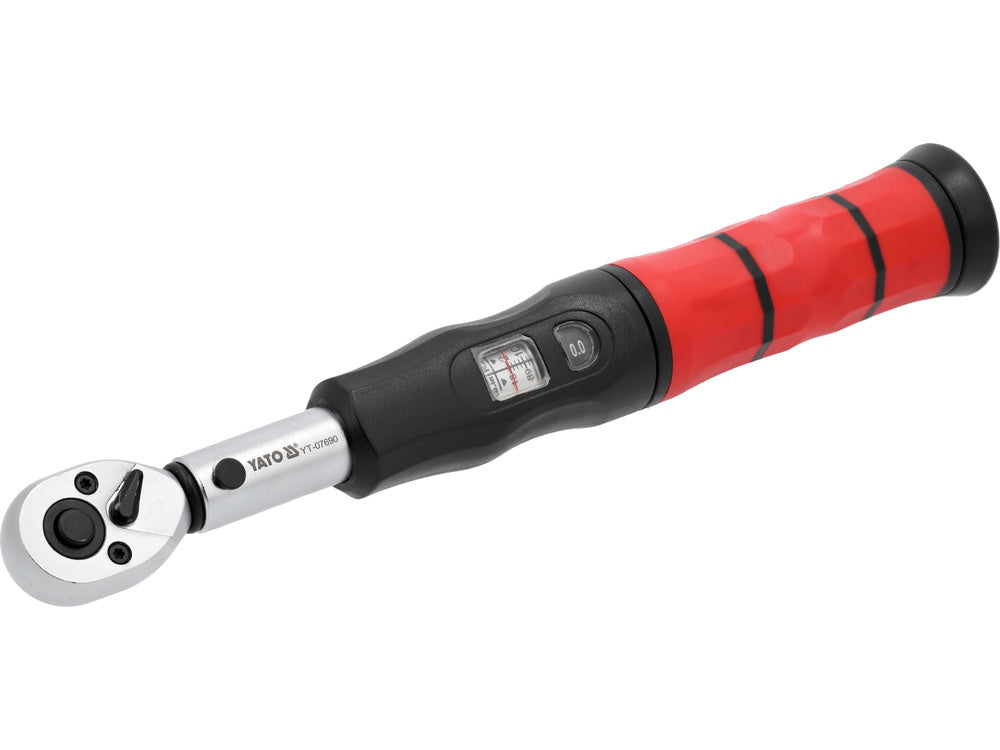 Dinamometrinis raktas | su skale | 6.3 mm (1/4") | 2-26 Nm (YT-07690)