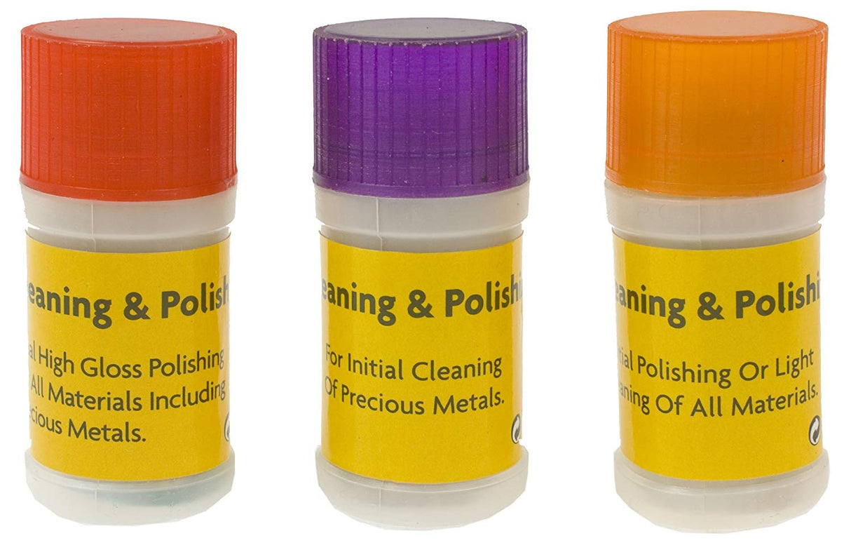 Poliravimo ir valymo rinkinys | diskai, pasta ir jungtys | 7 vnt. (CP07)