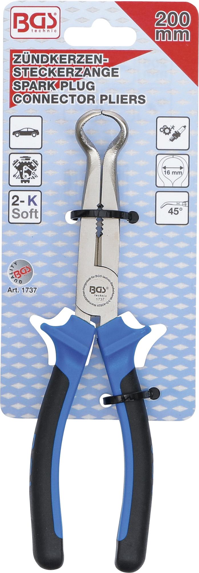 Replės žvakėms su žiedo antgaliu Ø 16 mm | 200 mm (1737)