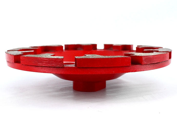 Deimantinis šlifavimo diskas | lėkštės tipo | T-formos eilė | M14x125 mm (TF0125)