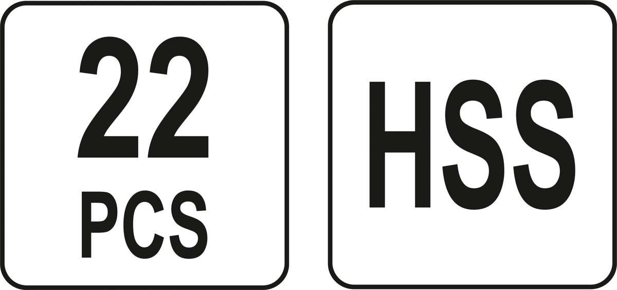 Kaitinimo žvakių elektrodų šalinimo įrankių rinkinys | M8 / M10 | 22 vnt (YT-05345)