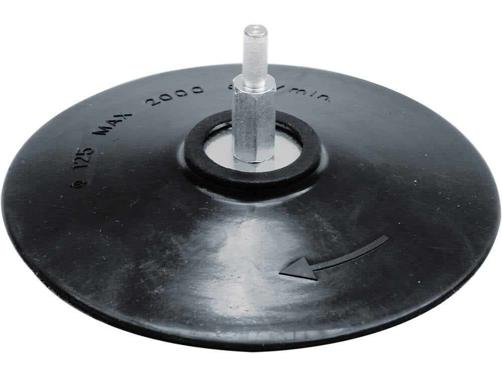 Guminis padas su kotu / velcro | 125 mm (08312)