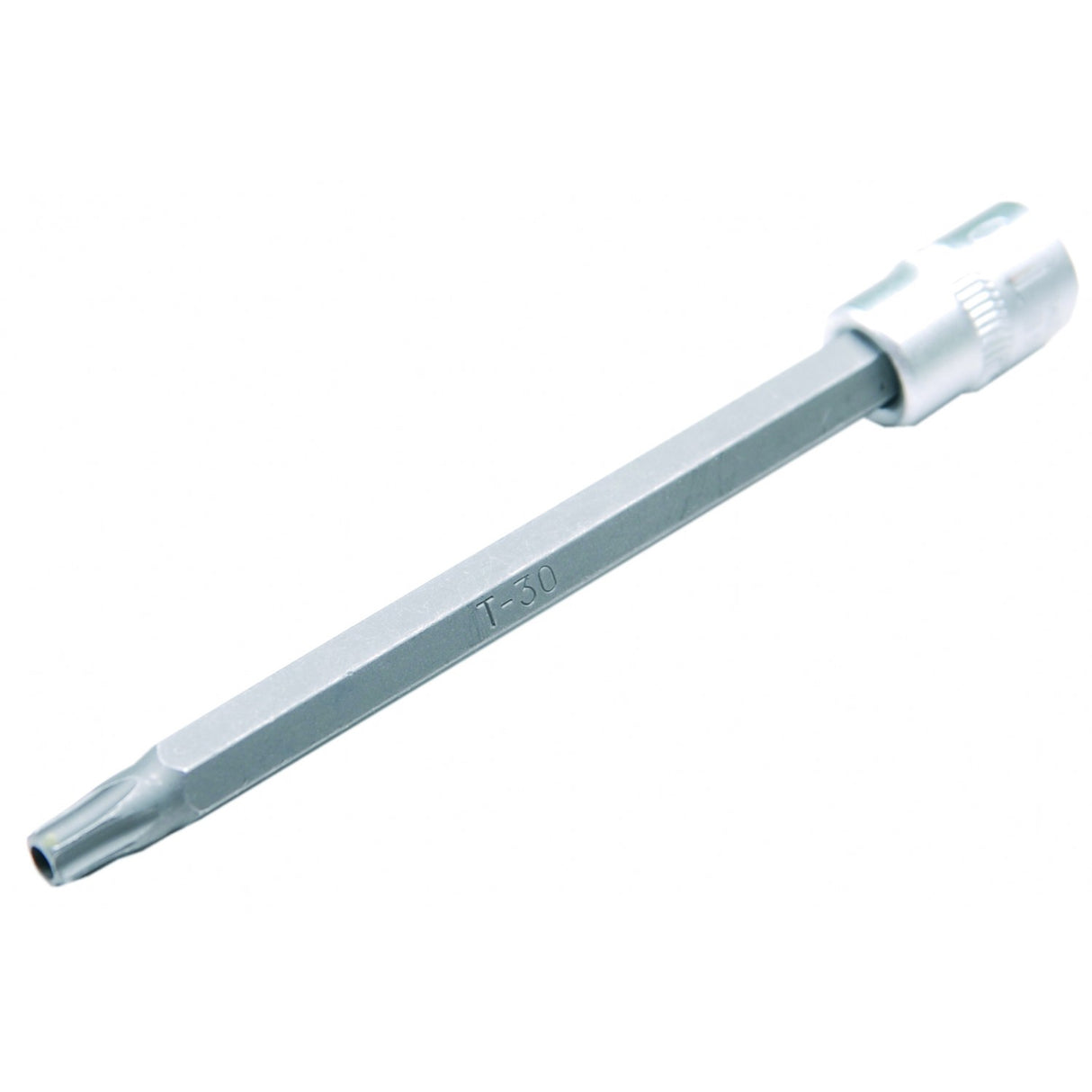 Бита-прессованная в головку | длина 100 mm | 6.3 mm (1/4") | T-star с отверстием (Torx) T30