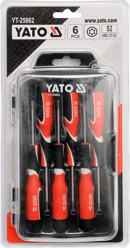 Precizinių atsuktuvų rinkinys Torx | 6 vnt (YT-25862)