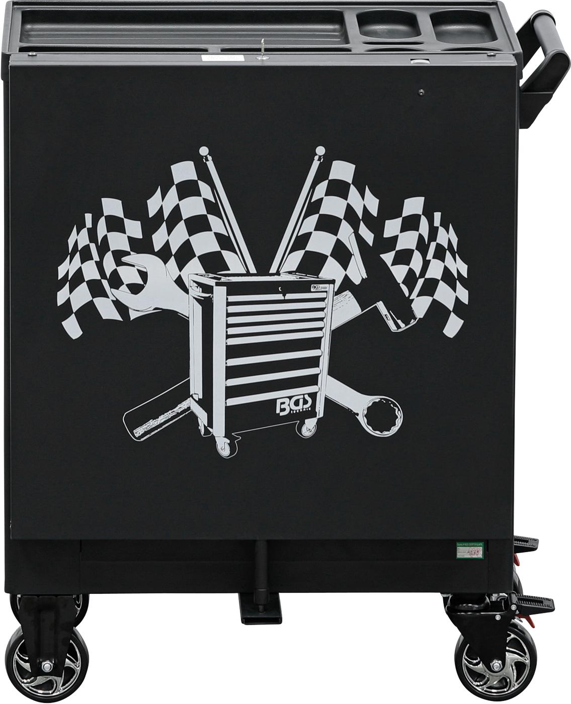 Įrankių spintelė | bluetooth | USB | antena | LED | 8 stalčiai | tuščia (4108)