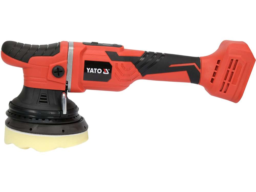 Akumuliatorinis poliruoklis bešepetėlinis | ekscentrinis | 125 mm | 18 V | be baterijos (YT-82925)