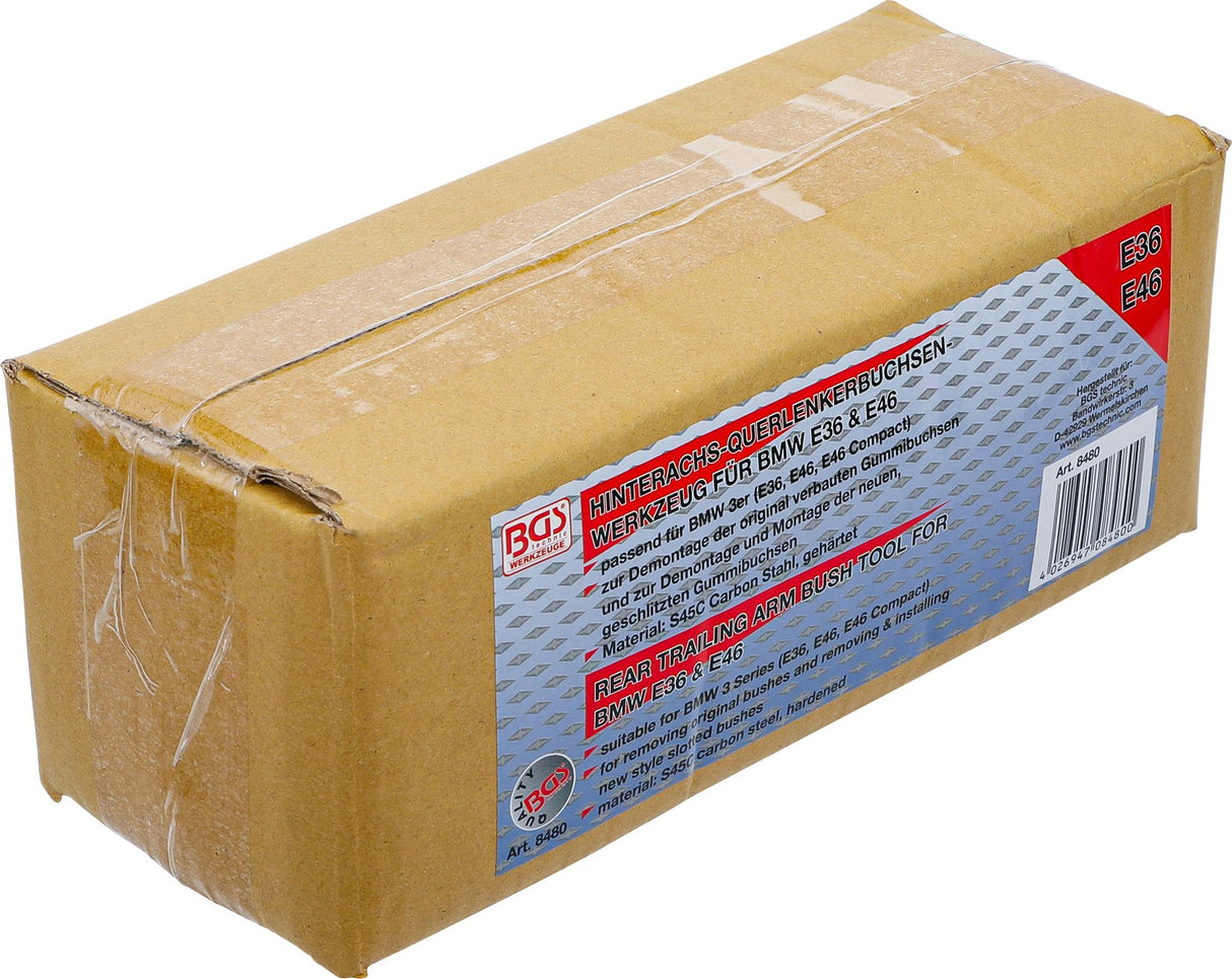 Galinių traukių / įvorių presavimo rinkinys | BMW E36 / E46 (8480)