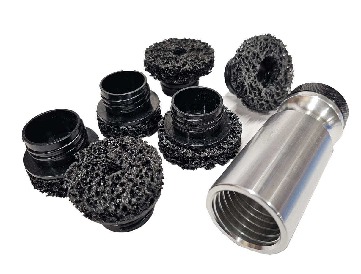 Ratų stebulės šlifavimo rinkinys | varžtams ir veržlėms | smūginiam veržliarakčiui (SK7076)