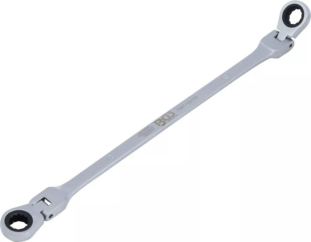 Raktas ilgas terkšlinis šarnyrinis dvipusis | 12 x 13 mm (1541-12X13)