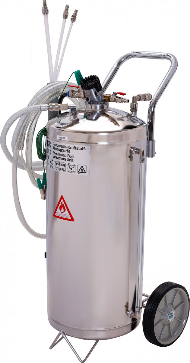 Pneumatinis kuro siurbimo įtaisas | 40 l (8702)