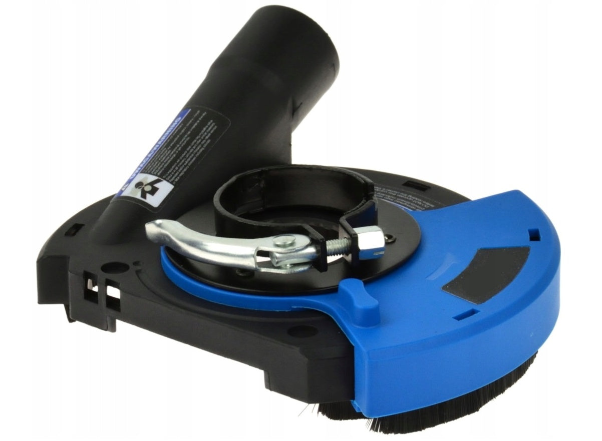 Apsauga nuo dulkių su ištraukimo anga | kampiniams šlifuokliams 115mm, 125mm. (SK7819)