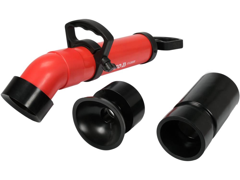 Valymo siurblys kanalizacijai valyti | 3 antgaliai (YT-25030)