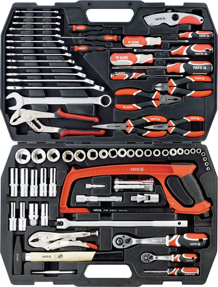 Įvairių įrankių rinkinys | 79 vnt. (YT-38911)