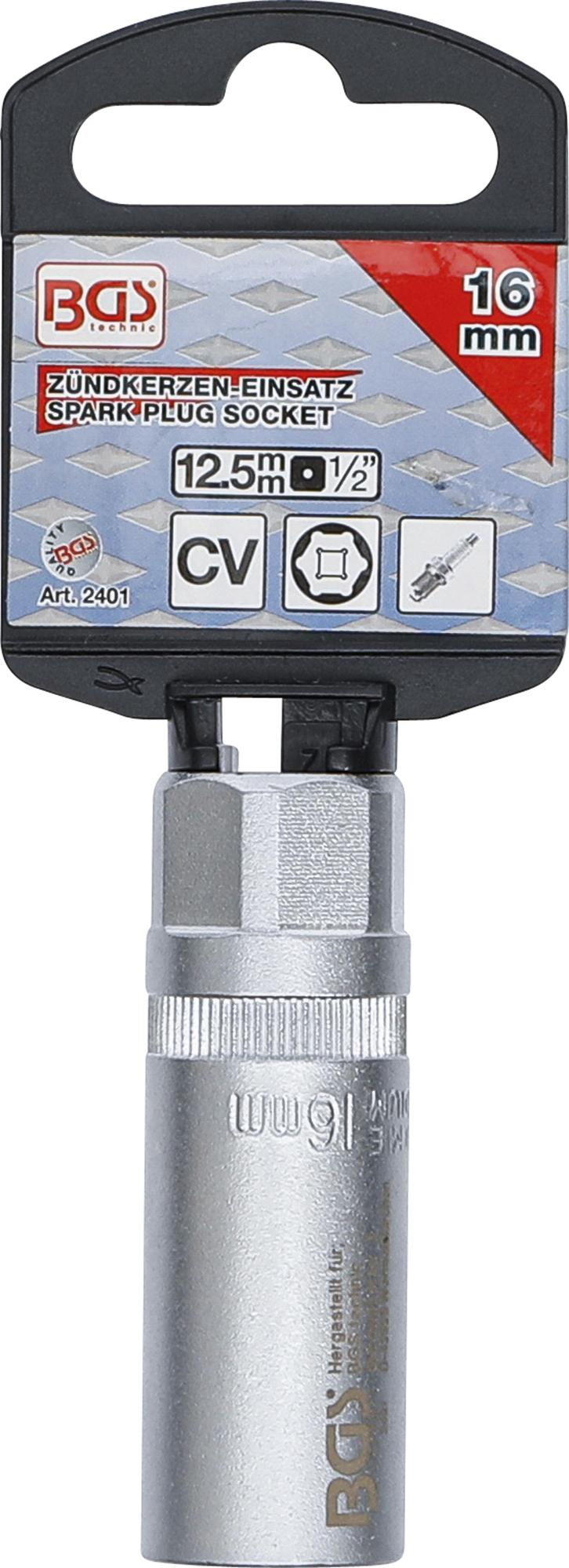 Žvakinė galvutė šešiakampė | 12,5 mm (1/2") | 16 mm (2401)