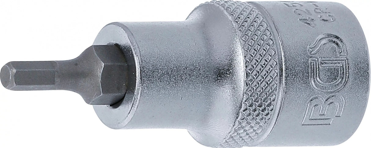 Antgalis įpresuotas į galvutę | 12,5 mm (1/2") | hex šešiakampis 4 mm (4250)