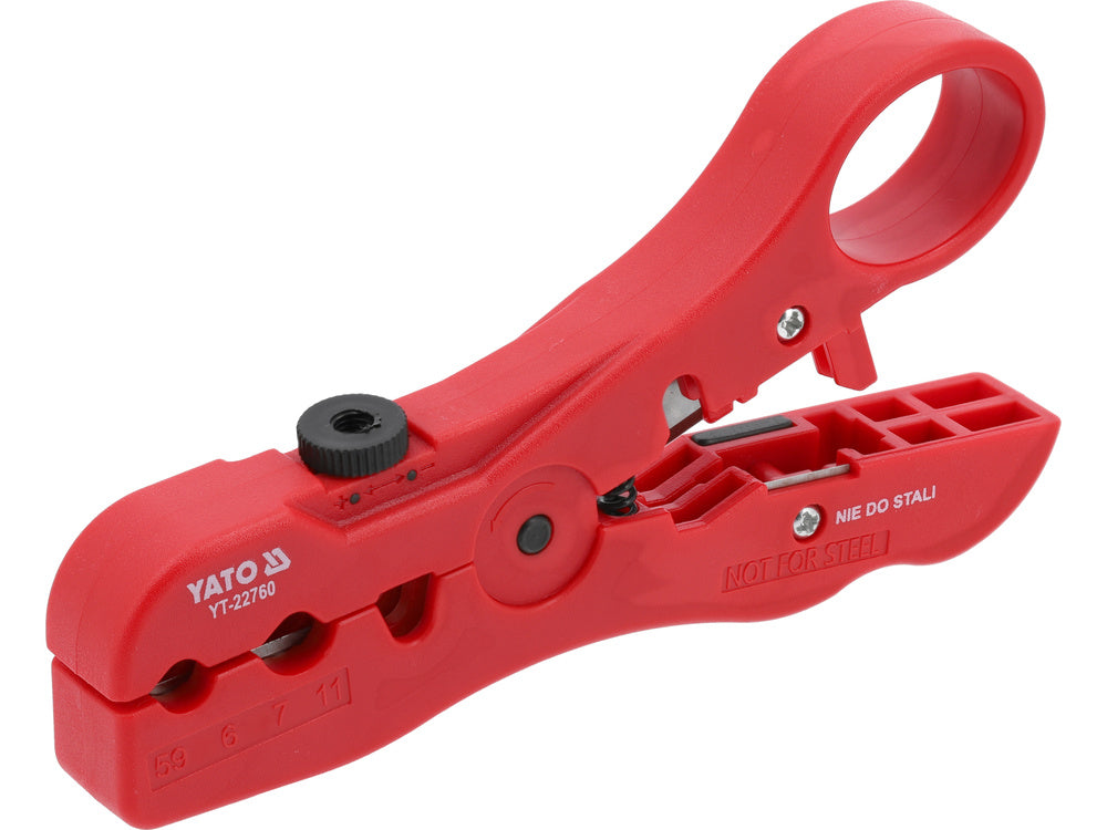 Izoliacijos nuėmiklis | STP, UTP, RG59, RG6, RG7, RG11 (YT-22760)