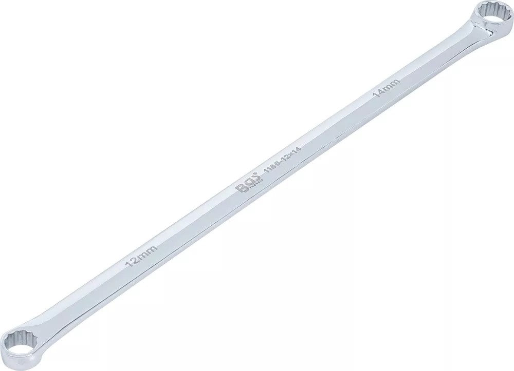 Double ring spanner | long type | 12x14 mm (1186-12x14)