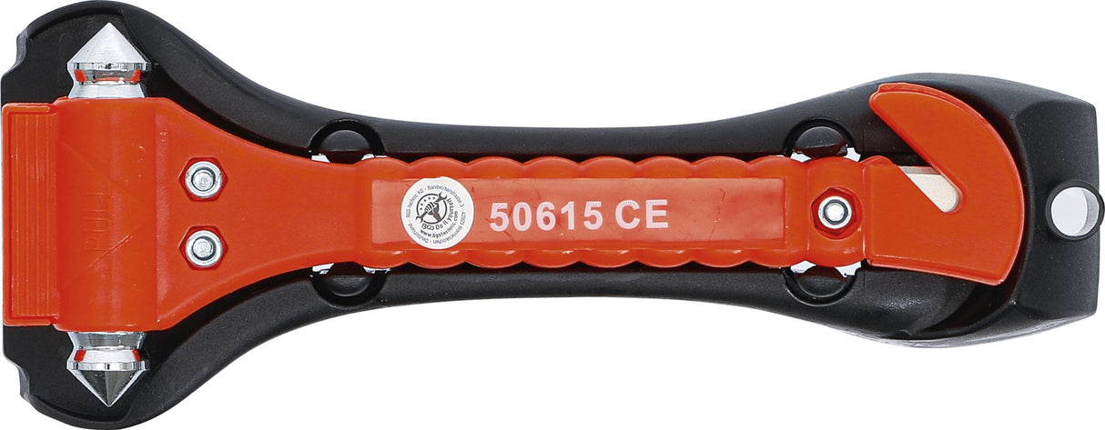 Avarinis plaktukas su saugos diržo nupjovimu (50615)