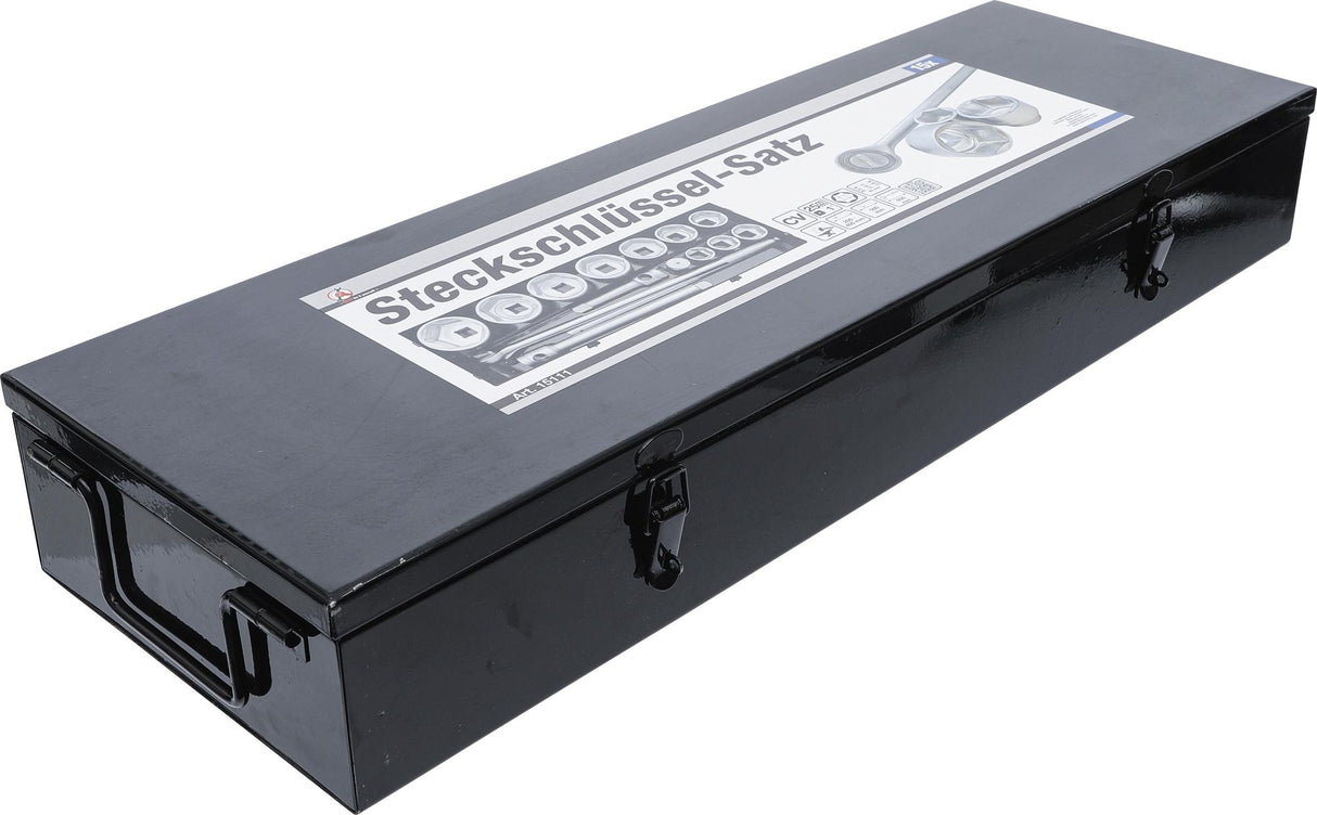 Galvučių ir rakto rinkinys | 25 mm (1") | 36-80 mm | 15 vnt. (15111)