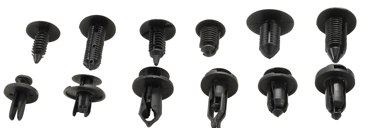 Automobilinių klipsų asortimentas | Universalūs | 192 vnt. (9780)