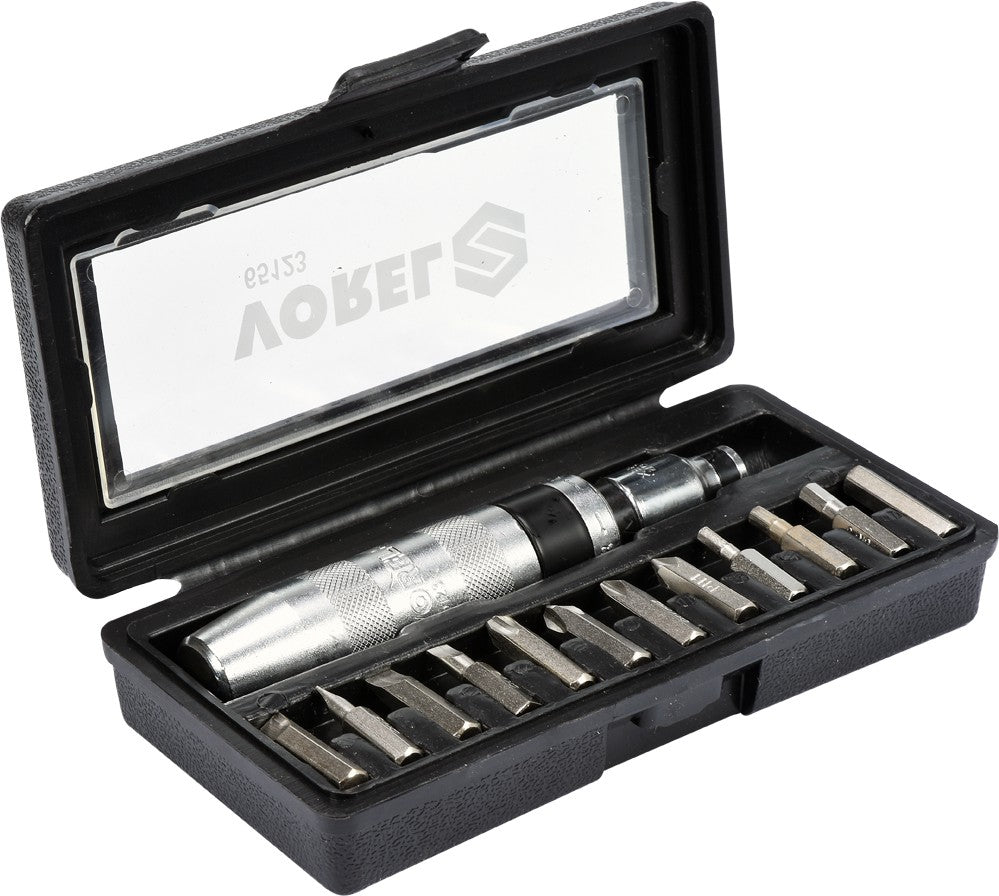 Smūginis atsuktuvas su antgaliais | 13 vnt. (65123)