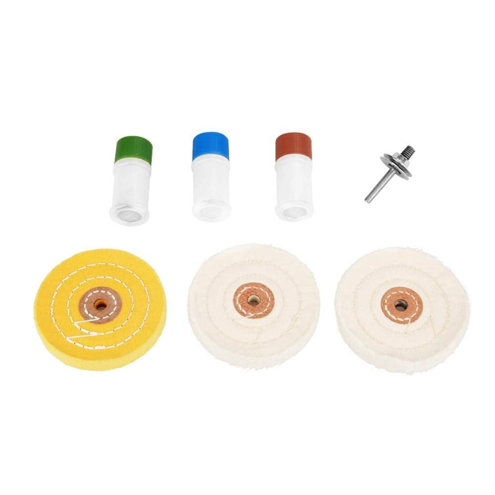 Poliravimo ir valymo rinkinys | diskai, pasta ir jungtys | 7 vnt. (CP07)