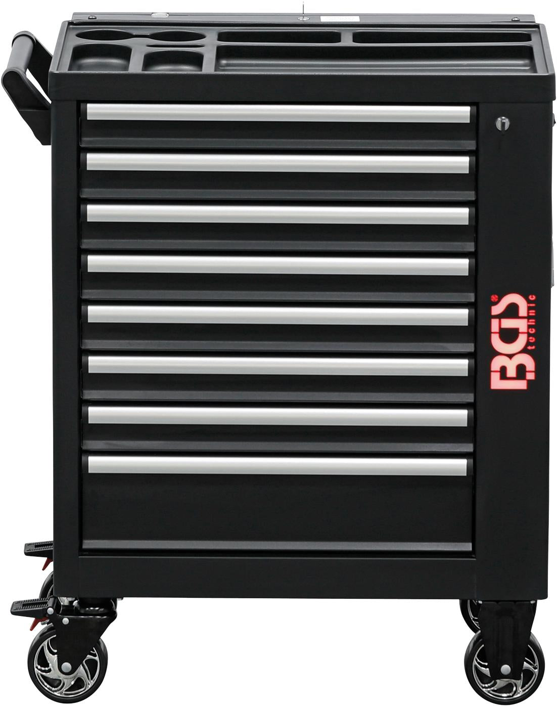 Įrankių spintelė | bluetooth | USB | antena | LED | 8 stalčiai | tuščia (4108)