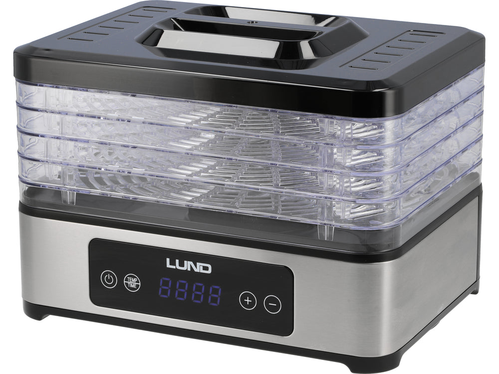 Maisto: grybų / uogų / vaisių ir pan. džiovyklė | 5 padėklai | 400W (68284)