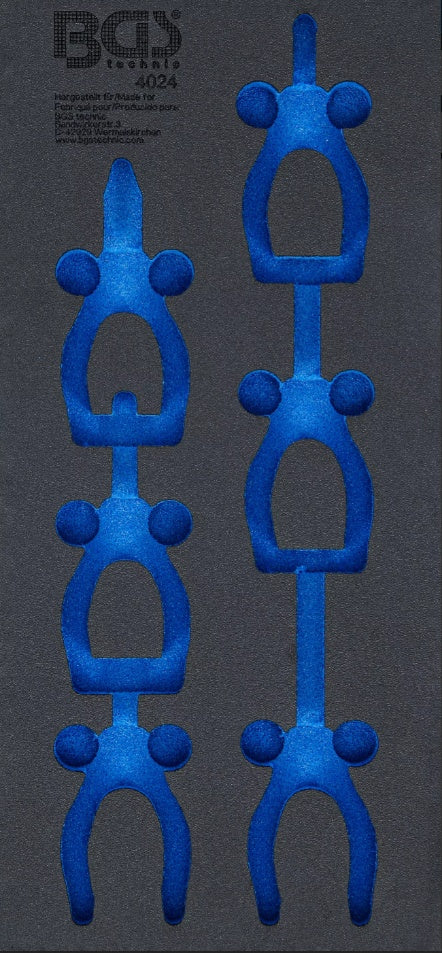 Įrankių dėklas 1/3, tuščias | nuo BGS 4024 (4024-1)