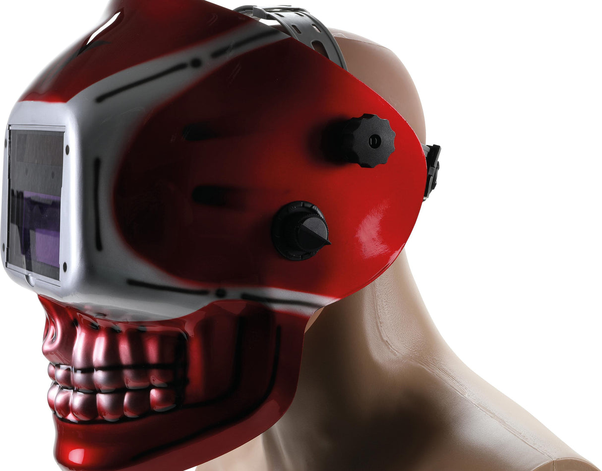 Suvirinimo šalmas "SKULL" | automatinis tamsėjimas (8858)