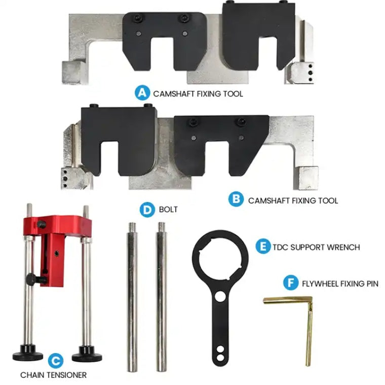 Variklio fiksavimo įrankių rinkinys | BMW S63 N63 M3 M5 (H9466)