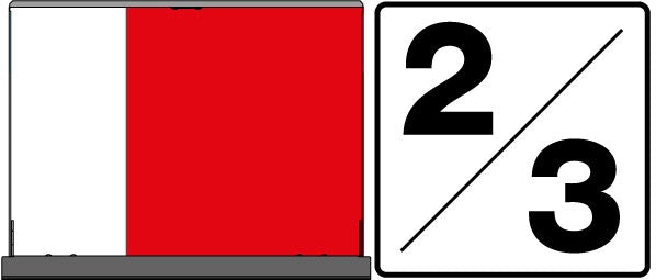 Įrankių dėklas 2/3, tuščias | nuo BGS 4053 (4053-1)