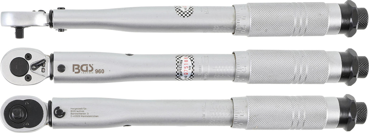 Dinamometrinis raktas | 6.3 mm (1/4") | 5 - 25 Nm (960)
