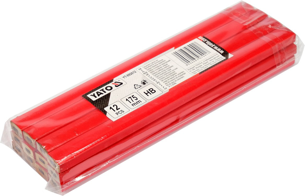 Staliaus pieštukai | 175 mm | 12 vnt. (YT-692612)