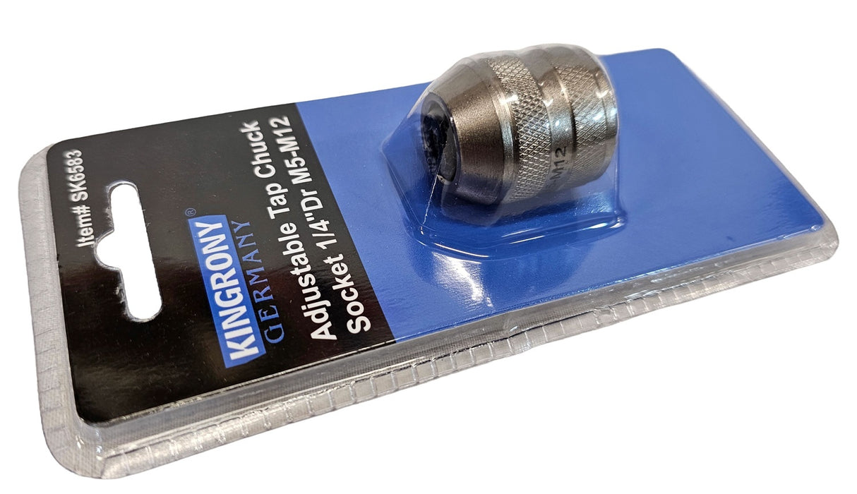 Sriegiklio griebtuvas laikiklis | reguliuojamas | 1/4"Dr M5-M12 (SK6583)