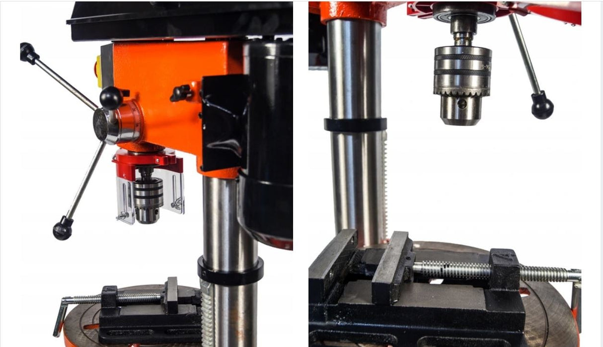 Gręžimo staklės | 2750W 16 mm + spaustuvai (SK12234)