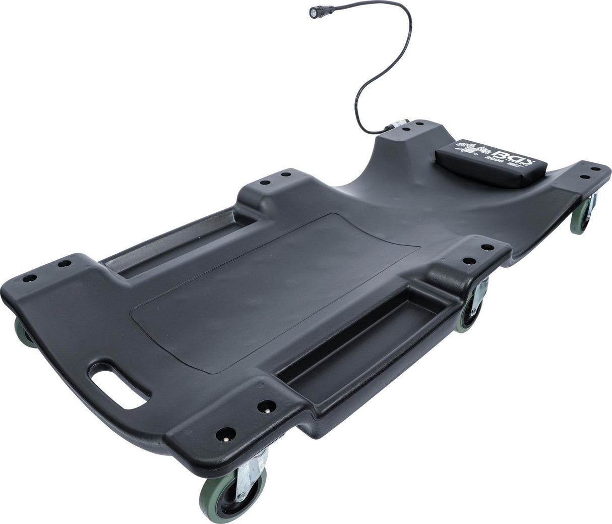 Gultas ant ratukų | su darbo žibintu | 1030 x 500 mm (2996)