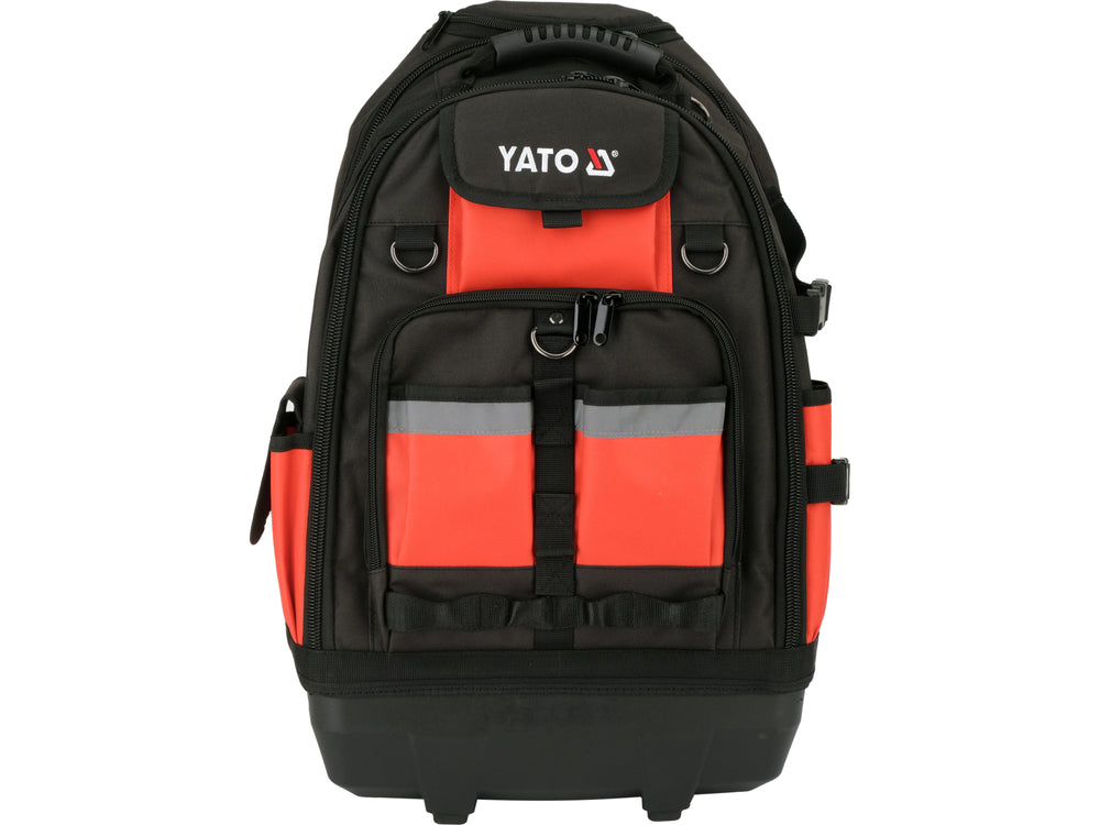 Kuprinė 370x230x570 mm | su ratukais | teleskopinė rankena | kietas pagrindas (YT-74288)